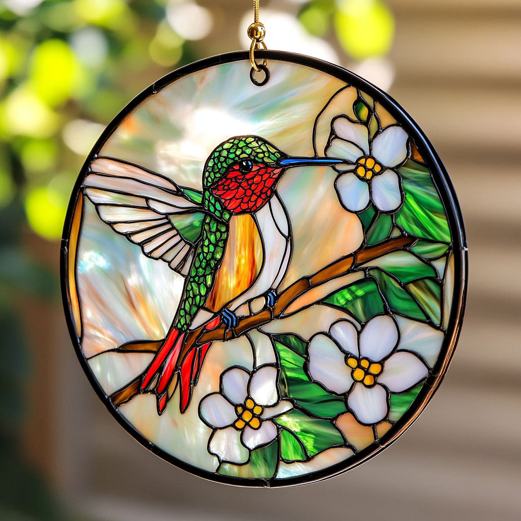 Hummingbird WX1002102CL Suncatcher