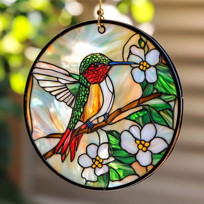 Hummingbird WX1002102CL Suncatcher