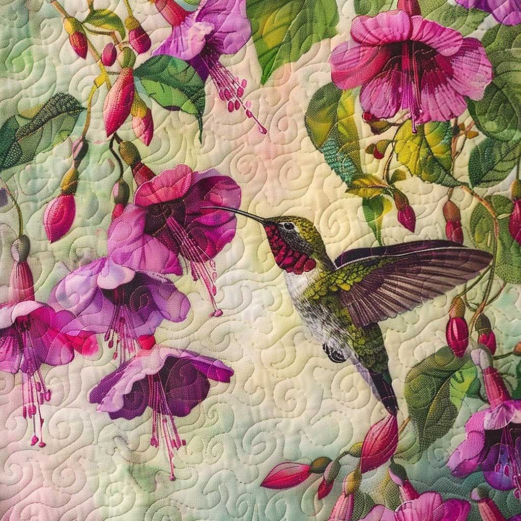 Hummingbirds WM1008050CL Quilt