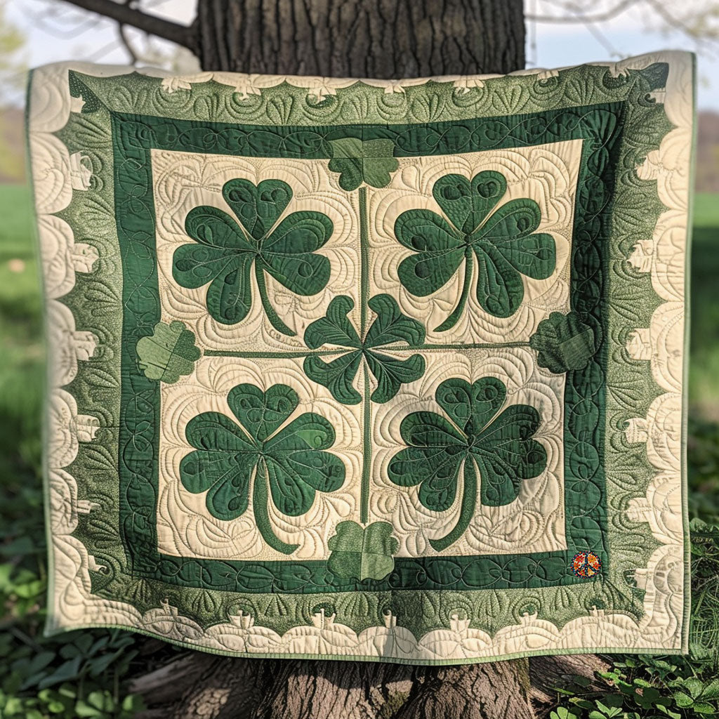 Irish Shamrock WJ1110019CL Quilt