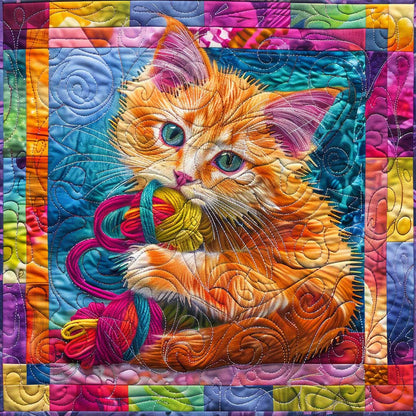 Kitty And Yarn WM2008040CL Quilt