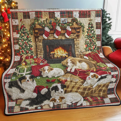 Christmas Night Fire WM2308008CL Quilt