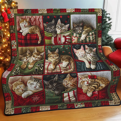 Double Kitty Sleeping WM2408033CL Quilt