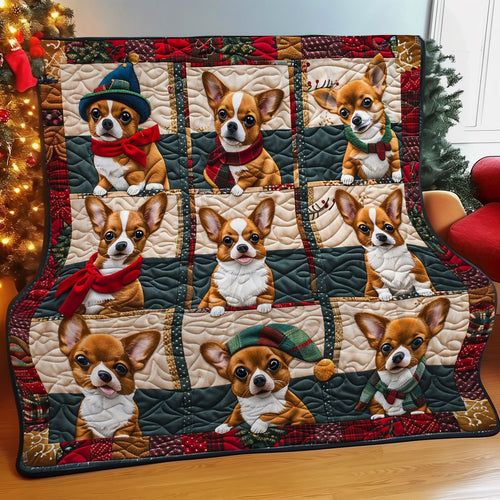 Happy Corgi WM2908017CL Quilt