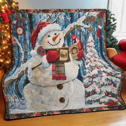 Happy Snowman WM2308031CL Quilt