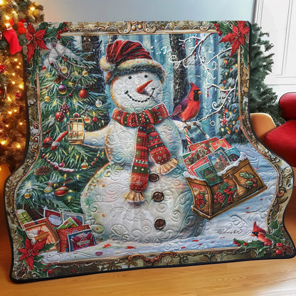 Lovely Snowman WM2308032CL Quilt