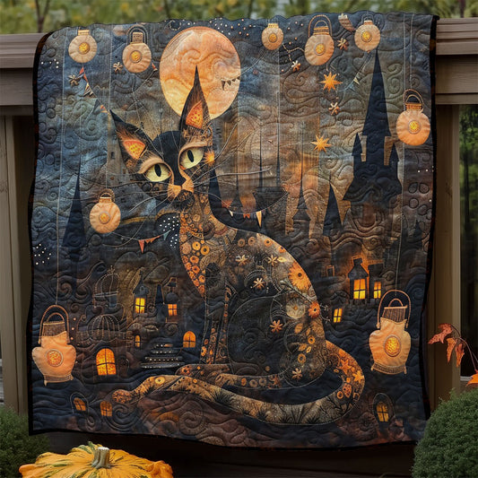 Moonlight Cat WM2608009CL Quilt