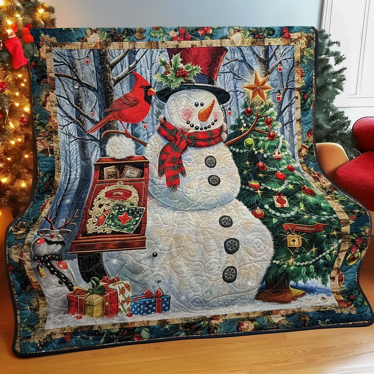 Snowman WM2908040CL Quilt