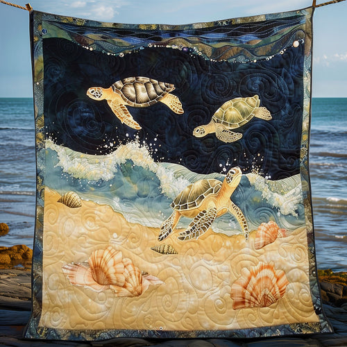 Turtle Ocean SR0808045CL Quilt