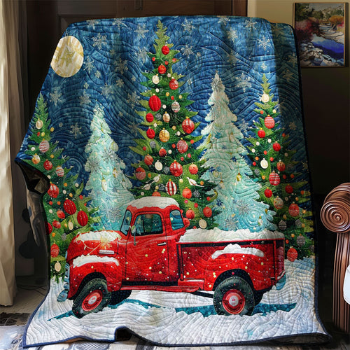 Christmas Red Truck WP2907042CL Quilt