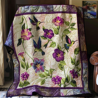 Flying Humming Birds WP2907043CL Quilt