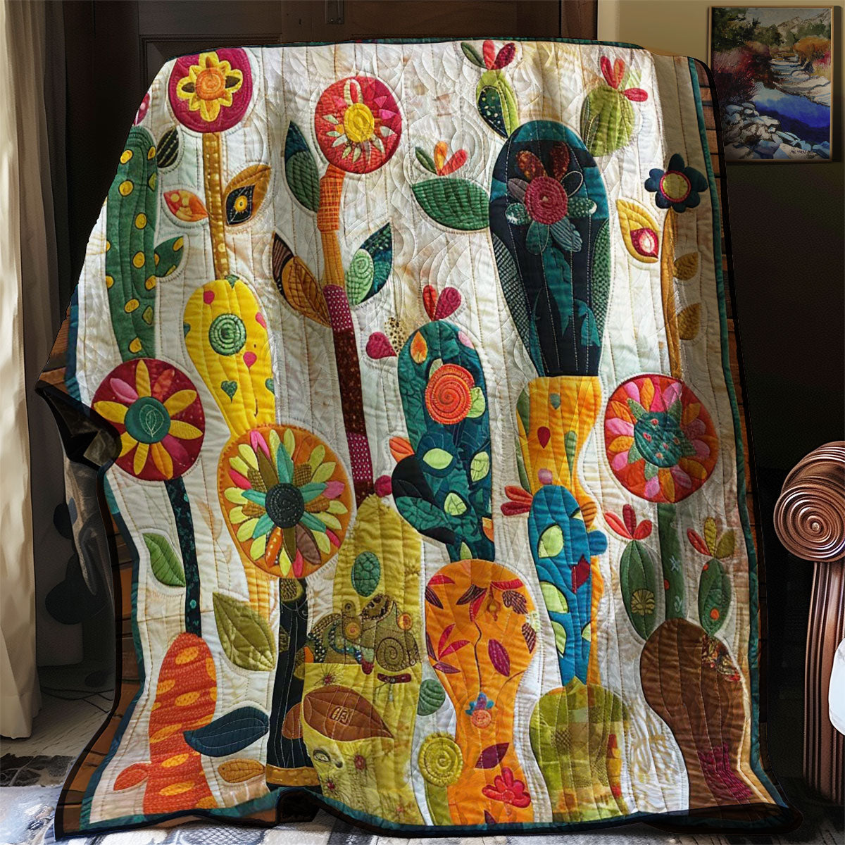 Animation Cactus WP2907040CL Quilt