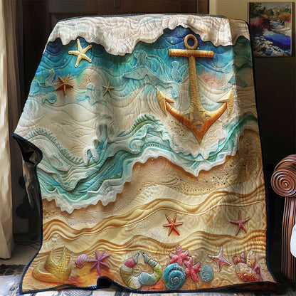 Coastline Anchor Beach WP2907022CL Quilt