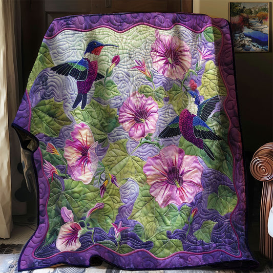Couple Humming Birds WP2907035CL Quilt