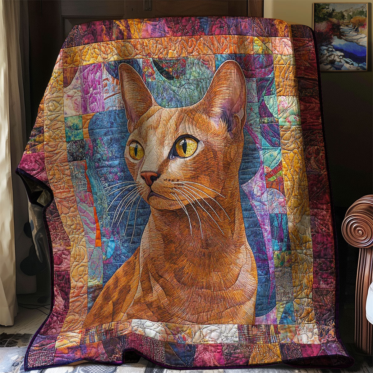 Abyssinian Warm WN0608081CL Quilt