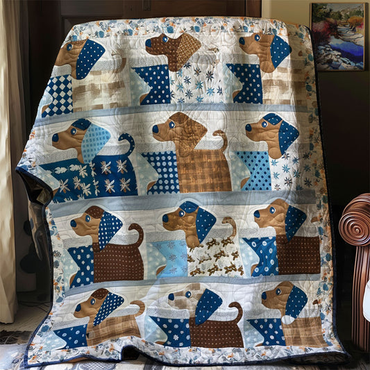 Adorable Dachshunds WM2908005CL Quilt