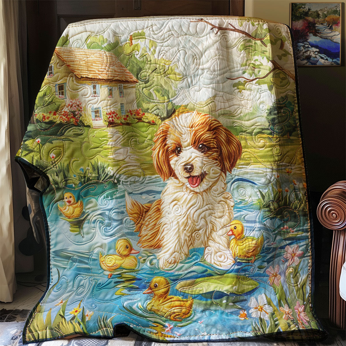 Adorable Dogs WM3008012CL Quilt