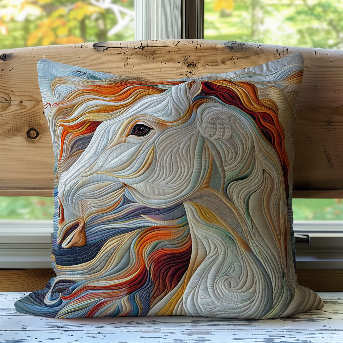 Art Horse WM2507101CL Quilt Pillow Case