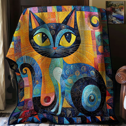 Artful Feline WN0708027CL Quilt