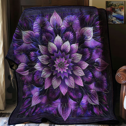 Artistic Imaginal Flower WM0509019CL Quilt