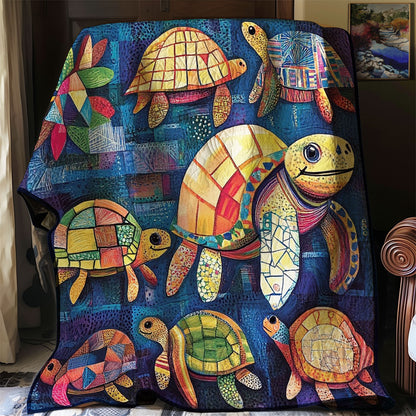 Artistic Turtles WM0608010CL Quilt