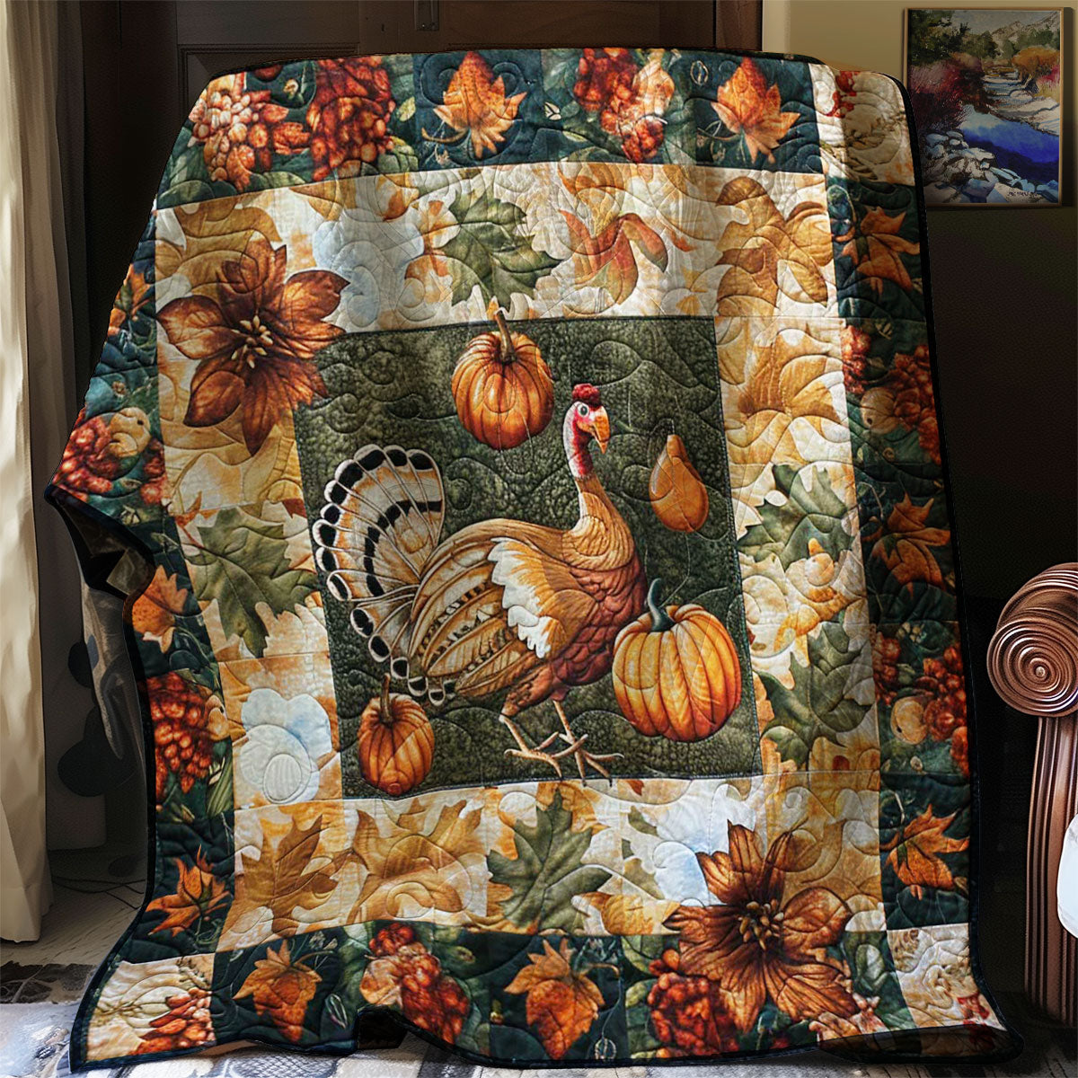 Autumn Blessings WN3007006CL Quilt