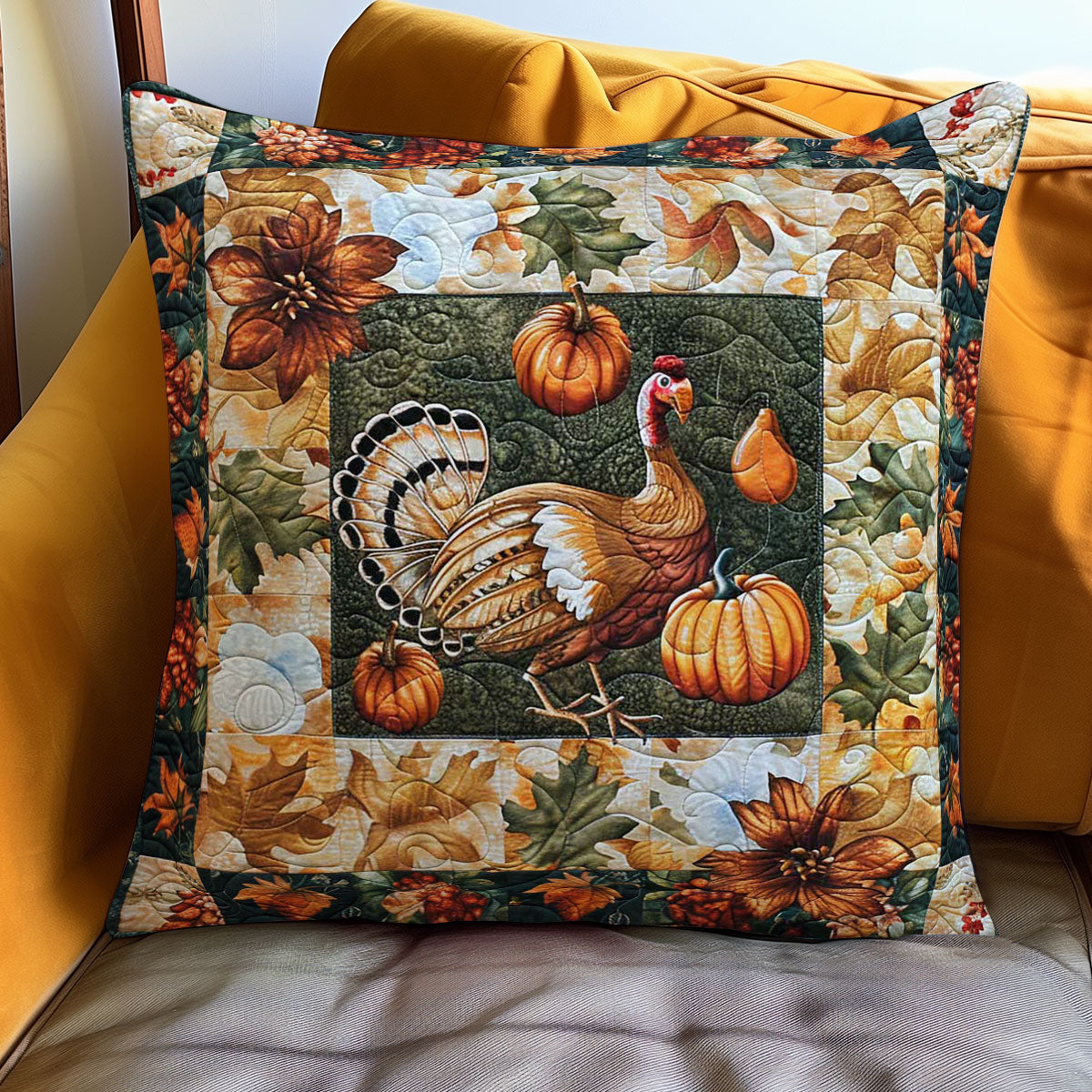 Autumn Blessings WN3007051CL Quilt Pillow Case