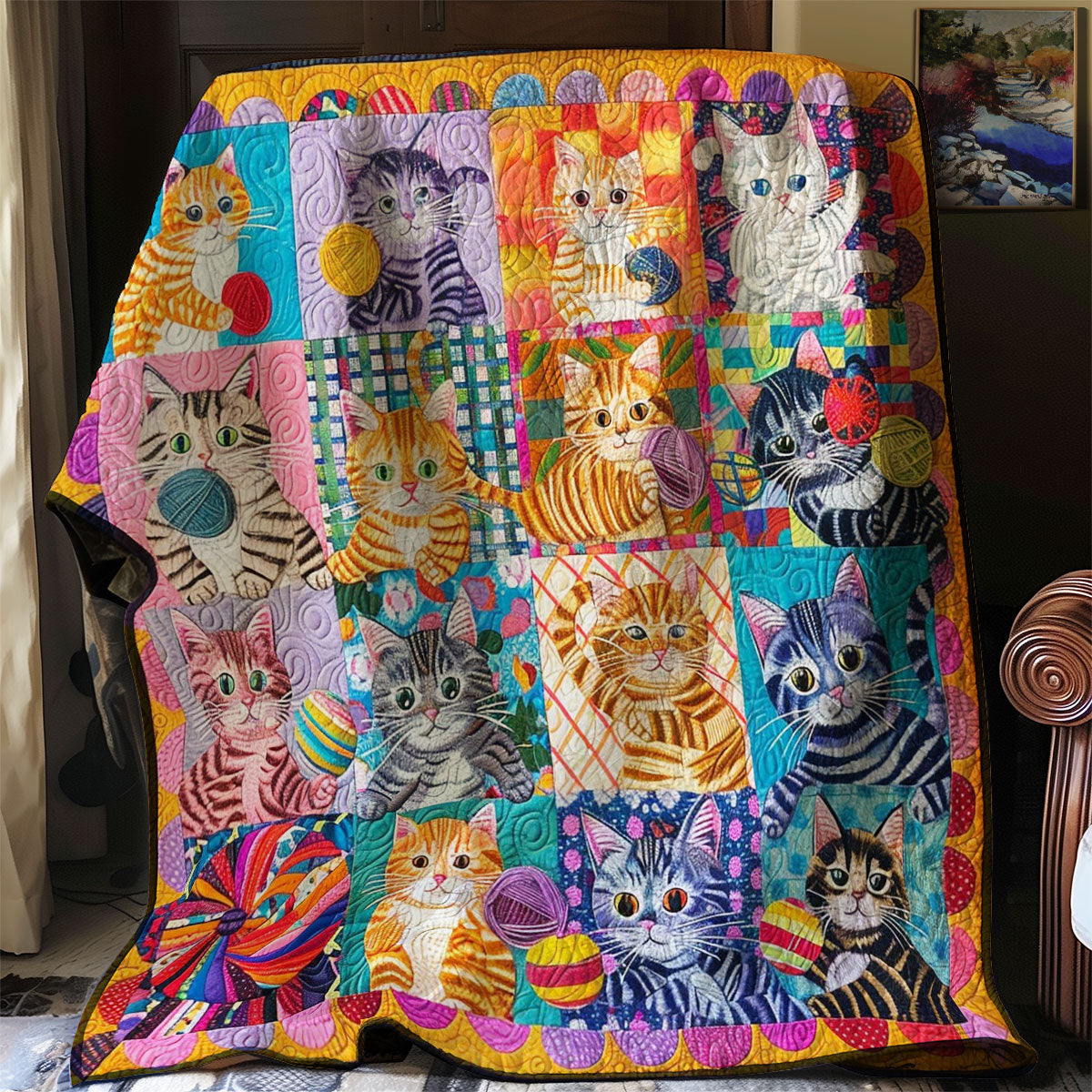 Baby Cats WM1008013CL Quilt