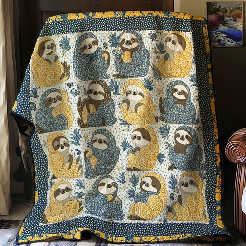 Baby Sloths WM3107001CL Quilt