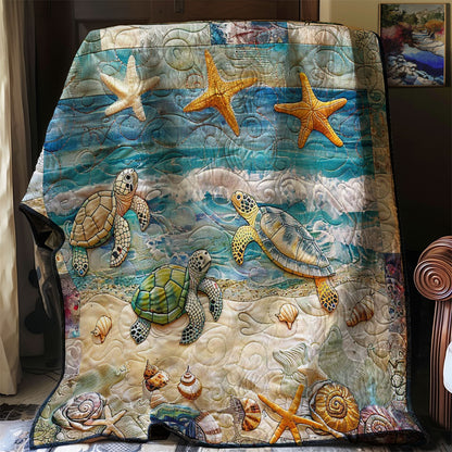 Beach Turtle Haven WN1408102CL Quilt