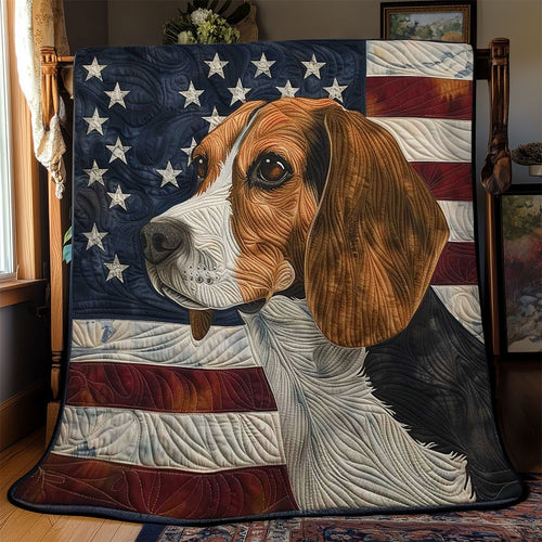 Beagle's American Pride WN2608077CL Quilt