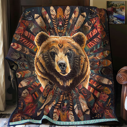 Bear Native American WN0909046CL Quilt