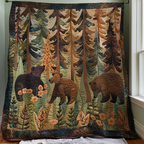 Bears Family WM2907001CL Quilt