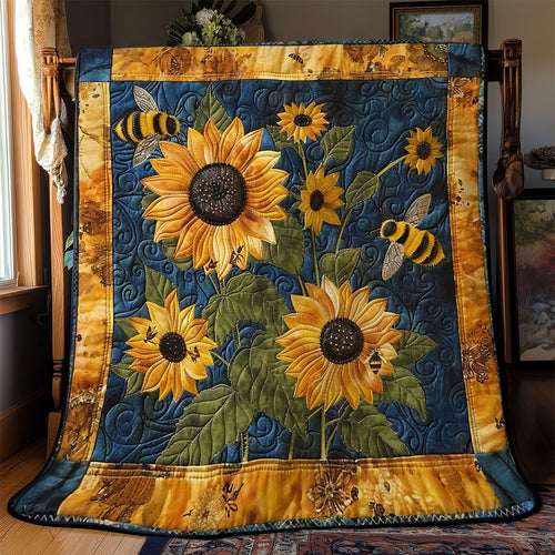 Bee Buzzing Garden WN2108110CL Quilt