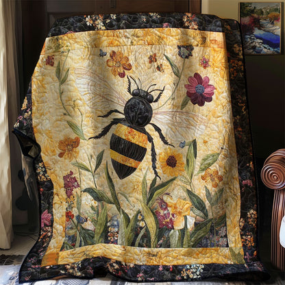 Bees And Flowers WN3107029CL Quilt