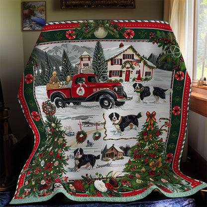 Bernese Mountain Noel WN3008032CL Quilt