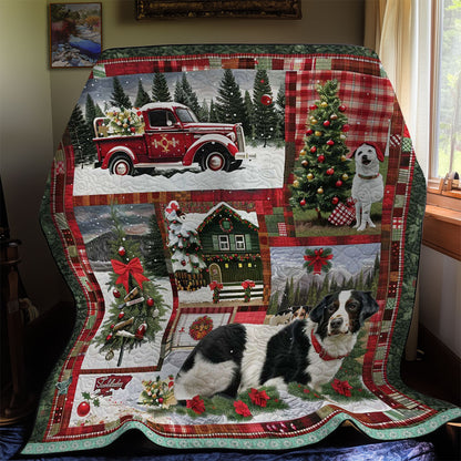 Bernese Mountain Winter Wonderland WN3008002CL Quilt