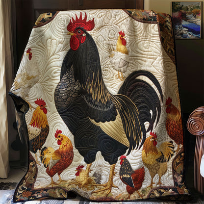 Black Rooster WM0509026CL Quilt