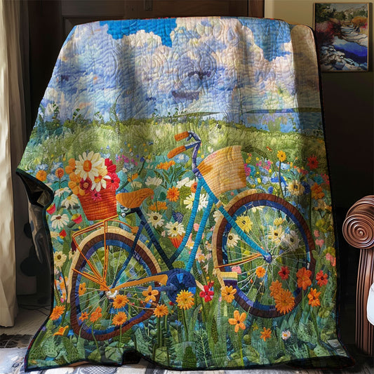 Blooming Bicycle WN0908026CL Quilt