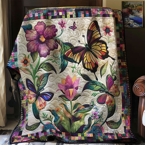 Blooming Butterflies WM2908033CL Quilt