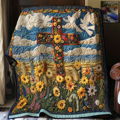 Blossom Cross WN0509012CL Quilt