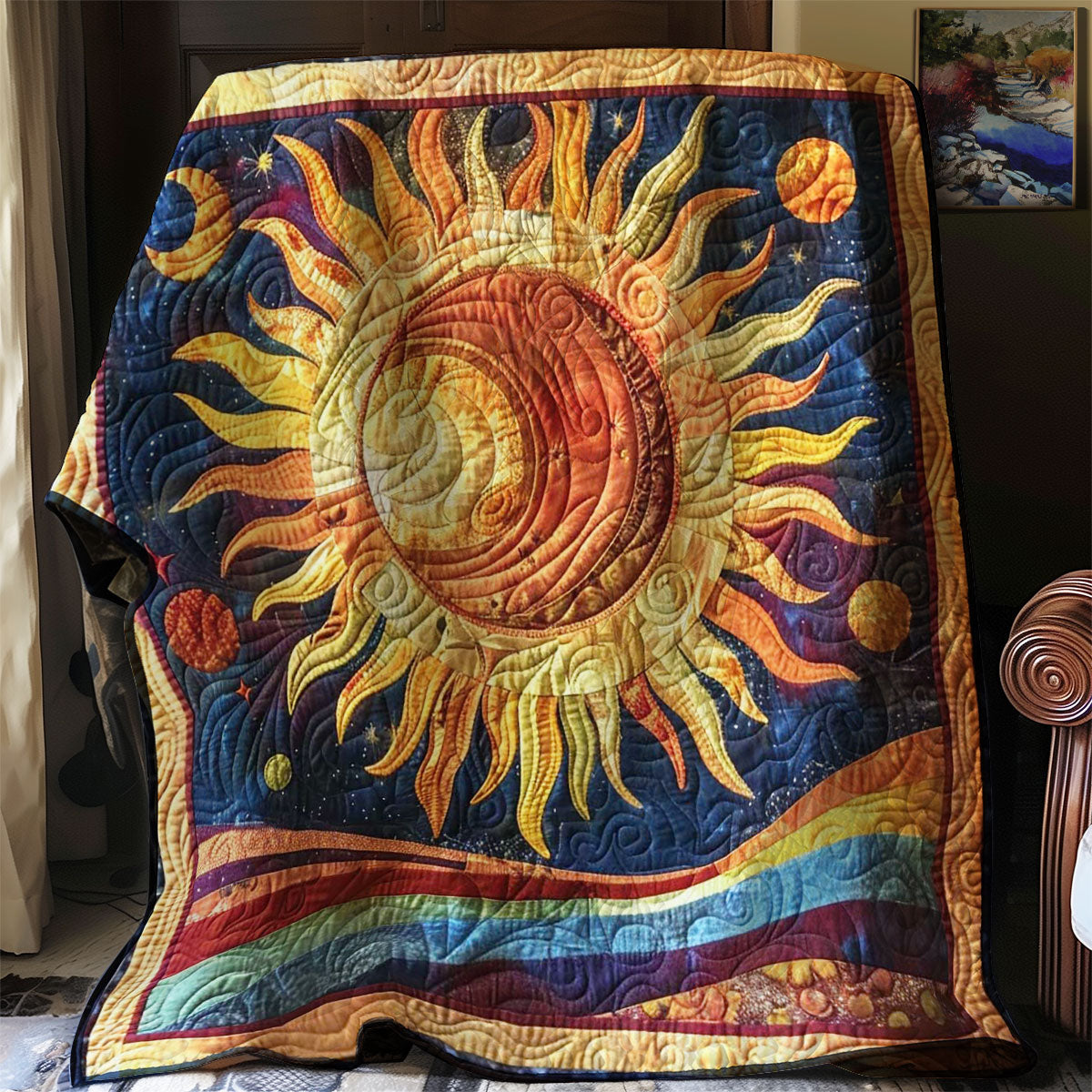 Boho Solar Radiance Throw WN1008064CL Quilt