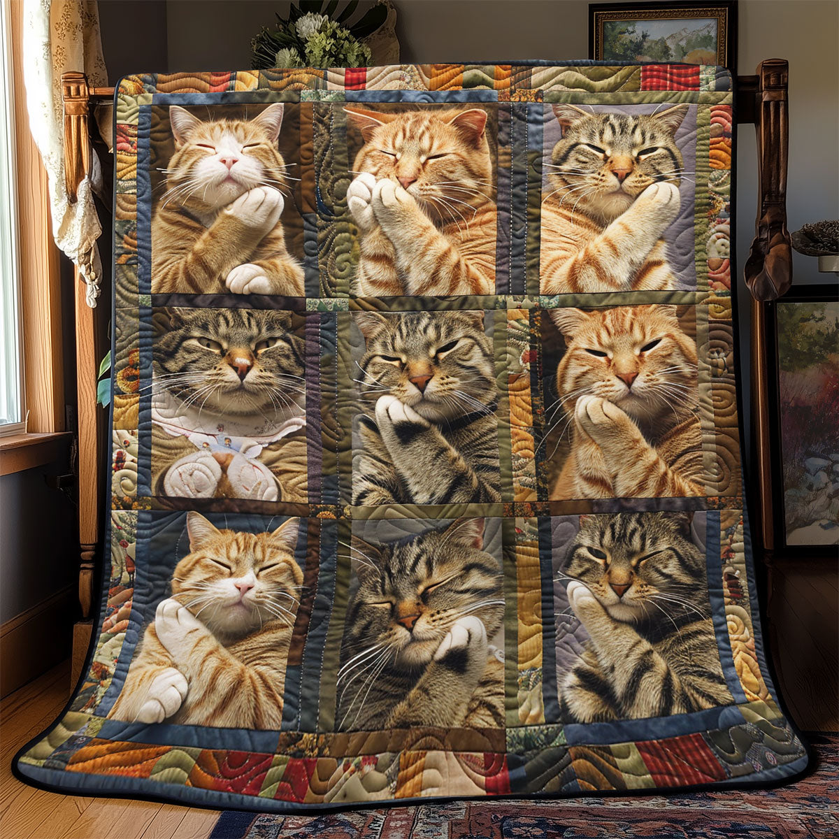 Bold Cats WN2208037CL Quilt