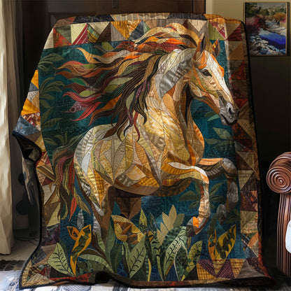 Brown Horse WM1008039CL Quilt