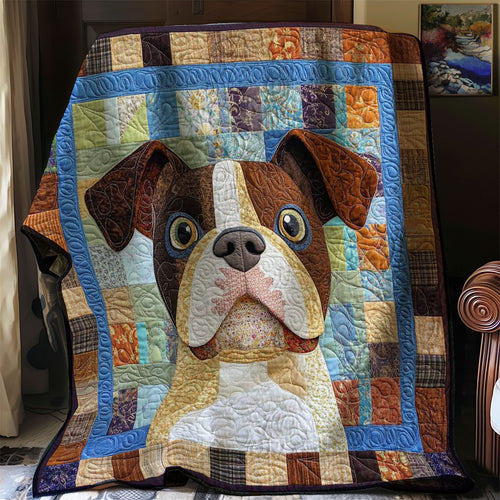 Bulldog Cozy WN0608012CL Quilt