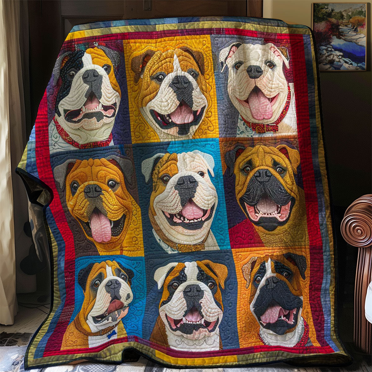 Bulldogs' Haven WN1408035CL Quilt