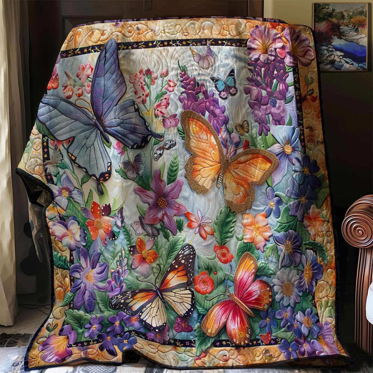 Butterfies WM2308039CL Quilt