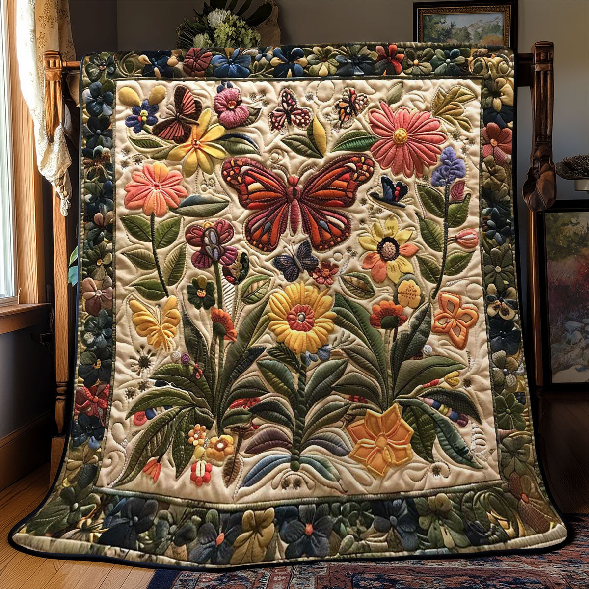 Butterfly Bliss WN2108091CL Quilt