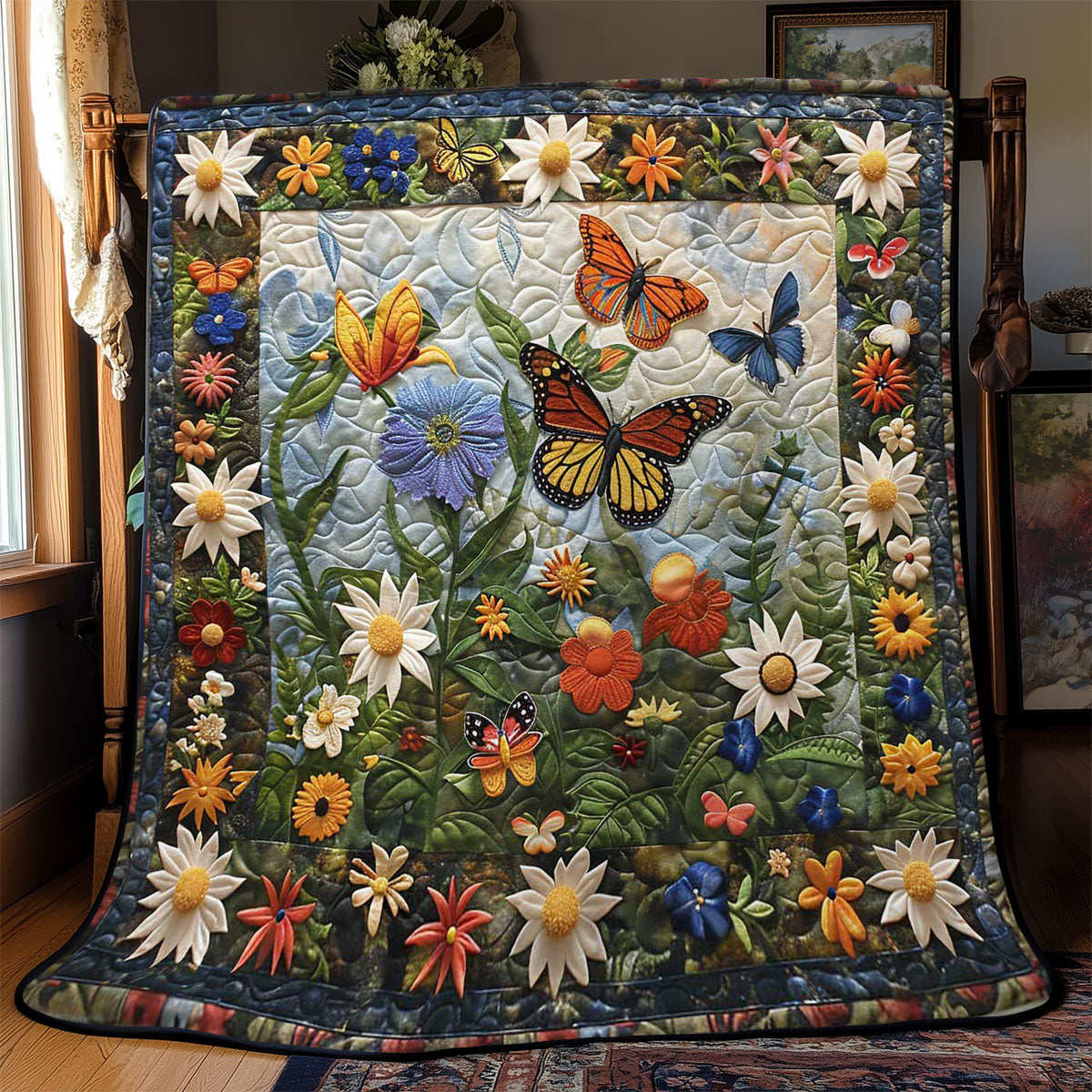 Butterfly Garden WN2108086CL Quilt