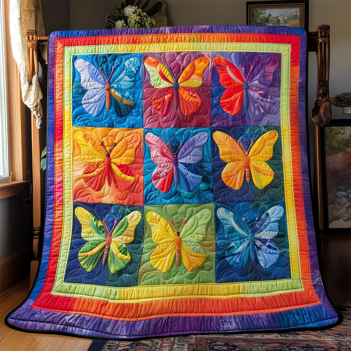 Butterfly Symphony WN2608005CL Quilt